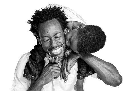 Dad playing with son Dad playing with son